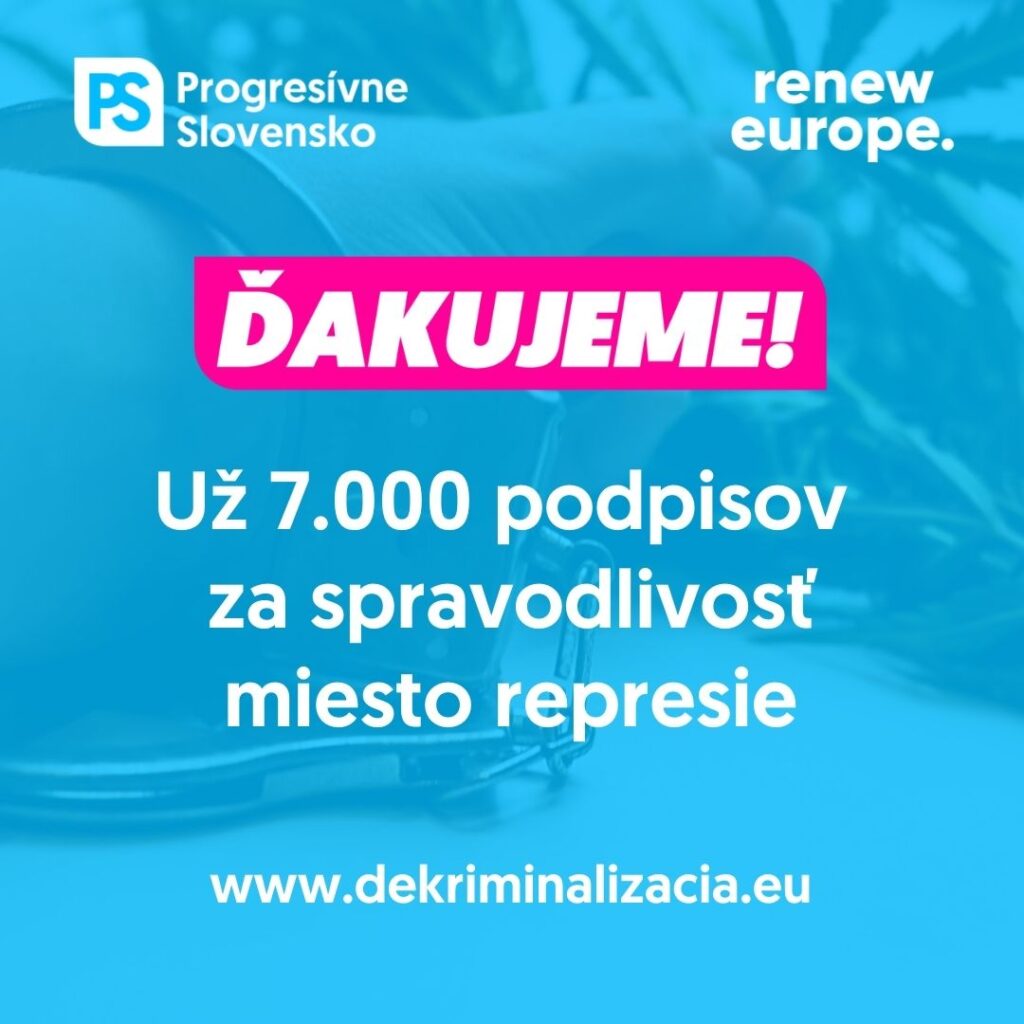 Progresívne Slovensko bojuje za dekriminalizáciu marihuany, petíciu už podpísali tisíce ľudí